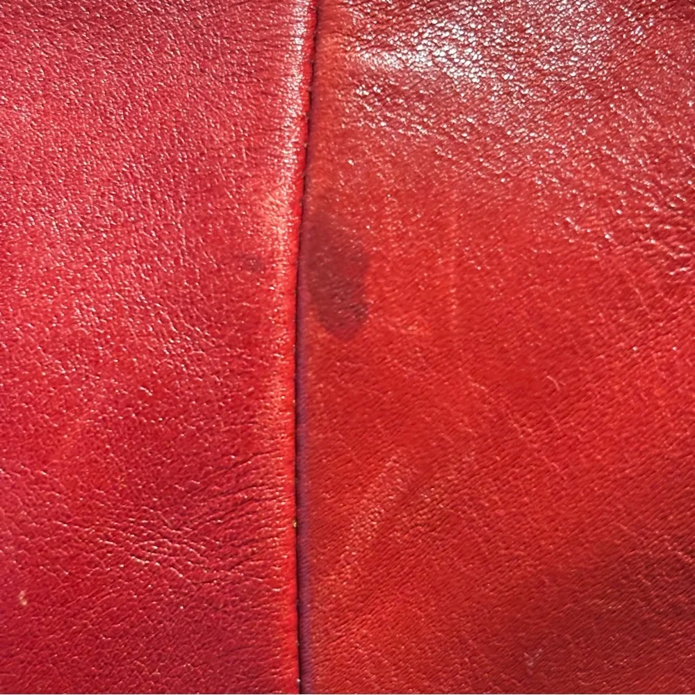 Coach Cherry Red Leather Hobo Bag